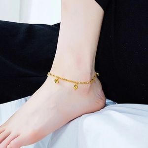 18k Gold Plated Stainless Steel AntiTarnish Anklet